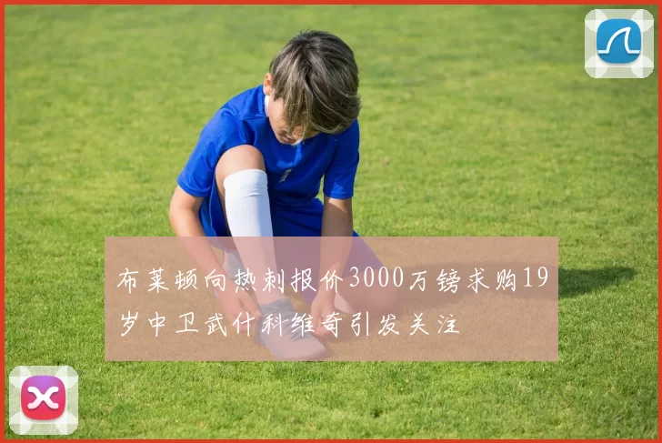 布莱顿向热刺报价3000万镑求购19岁中卫武什科维奇引发关注